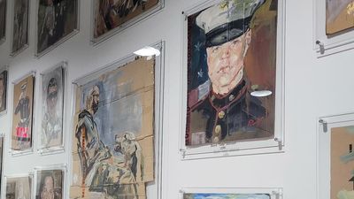 Image for story: 7Salutes | Faces of 22, a powerful portrait collection of veterans who took their own lives, open in Frederick