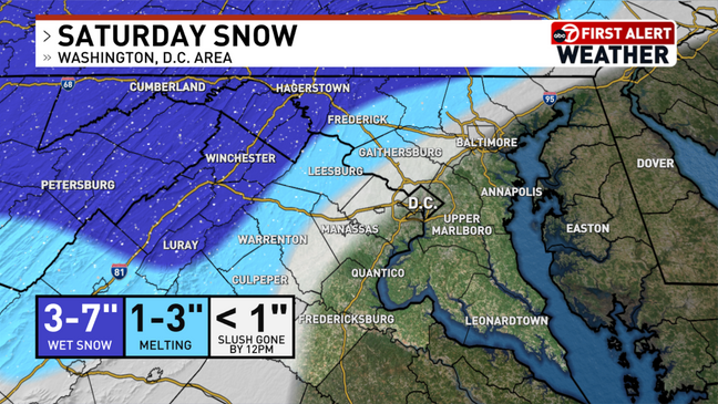 Snow Map Forecast Totals