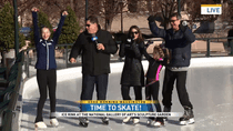 Image for story: Ice Skating for Exercise & Fun at the National Gallery of Art's Sculpture Garden